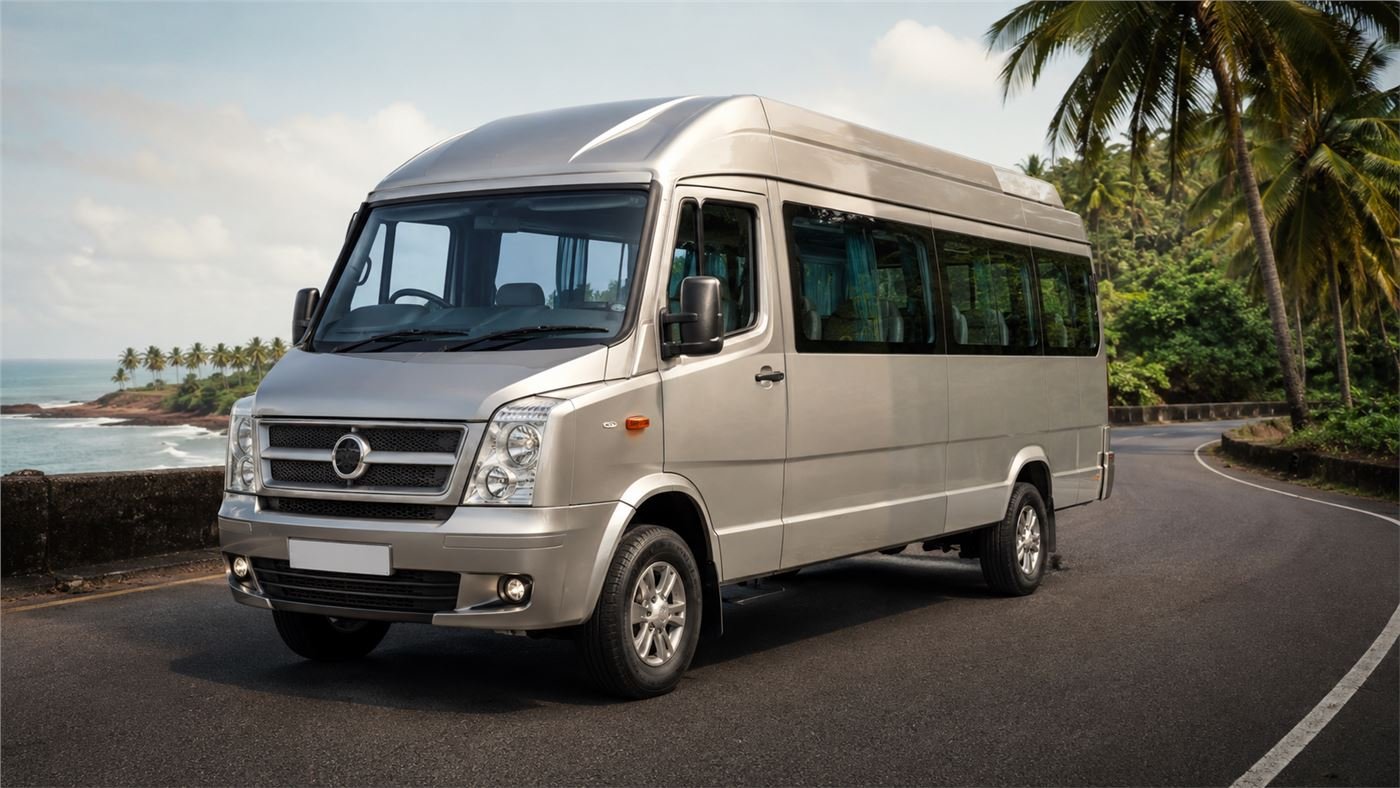 9 Seater Tempo Traveller in Goa